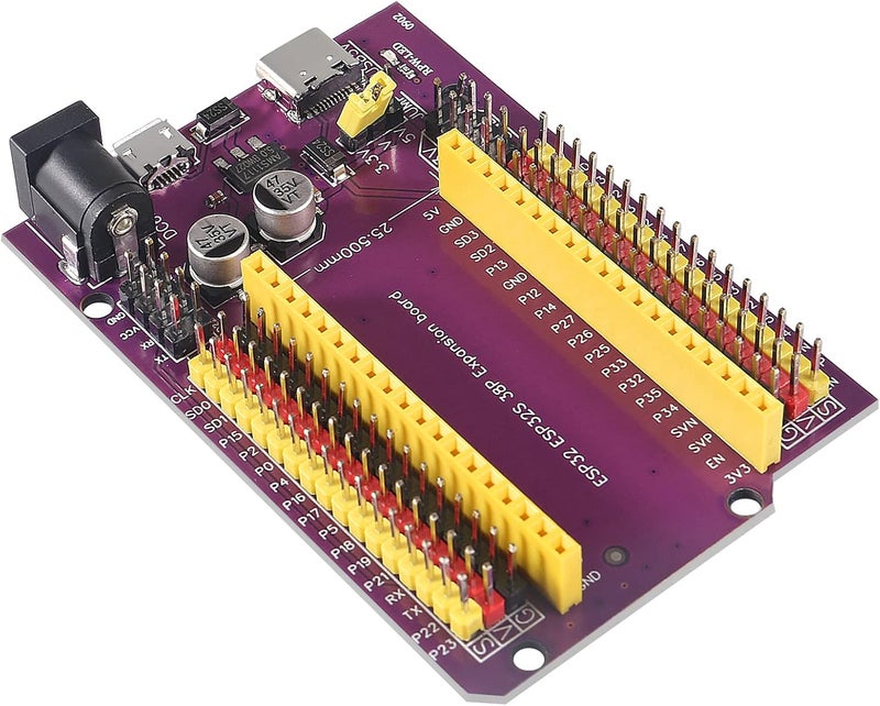 AiTrip 3PCS 38PINS ESP32 Development Board Type-C/Micro USB CP2102 WiFi+Bluetooth Dual Core ESP32-DevKitC-32 ESP-WROOM-32 Expansion Board - Image 5